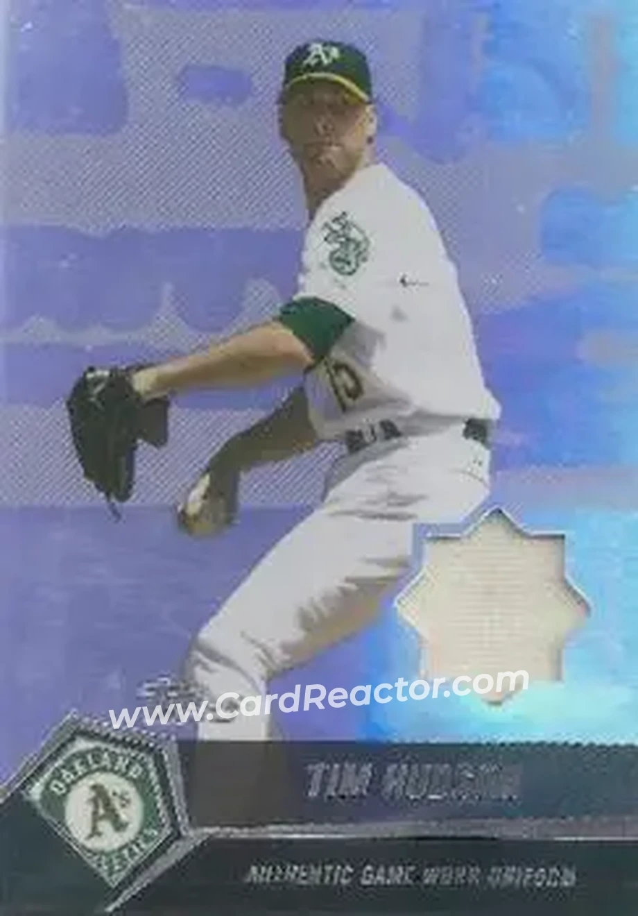 2004 Topps Clubhouse Collection #TH - Tim Hudson - Oakland Athletics - Front