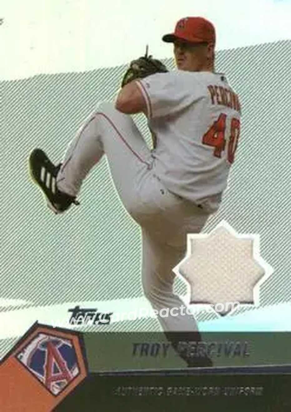 2004 Topps Clubhouse Collection #TPE - Troy Percival - Anaheim Angels - Front
