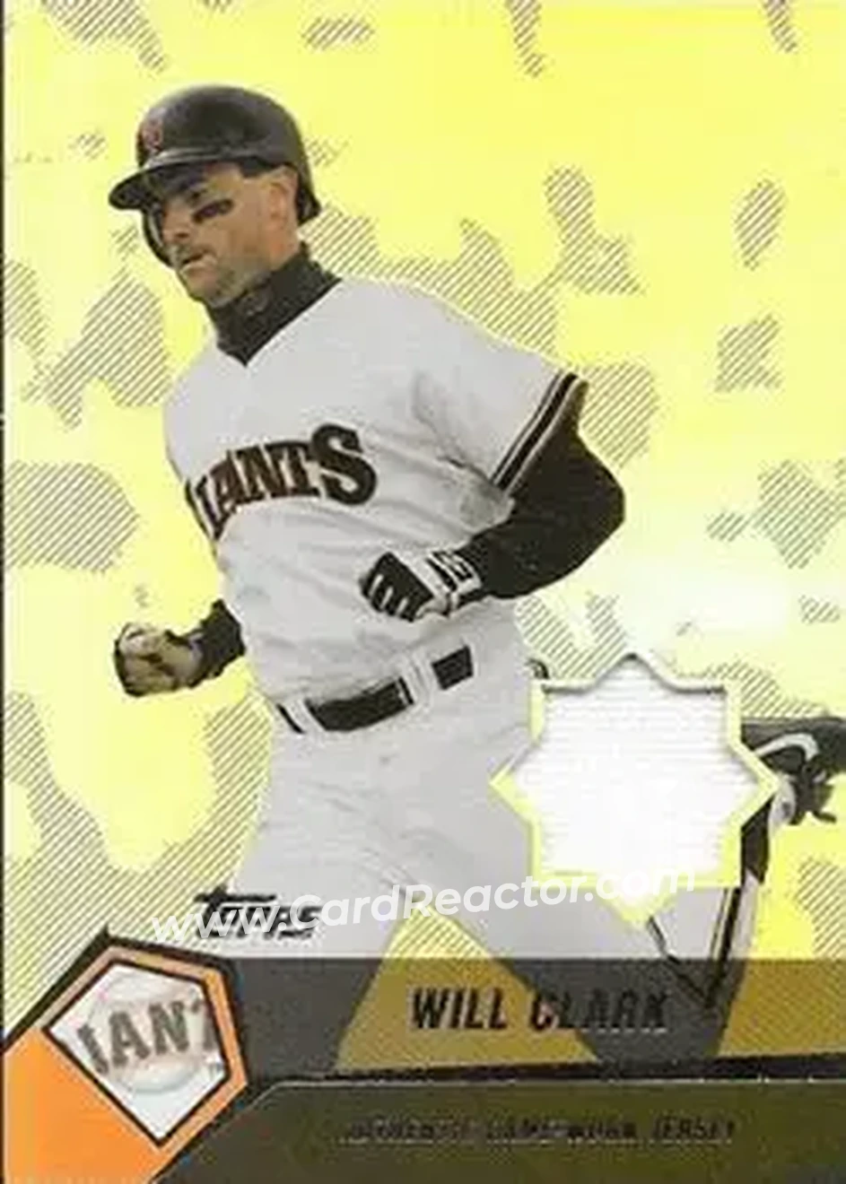 2004 Topps Clubhouse Collection #WC - Will Clark - San Francisco Giants - Front
