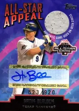 All-Star Appeal Relics Autographs On-Deck Circle