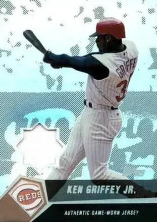 2004 Topps Clubhouse Collection - Black Relics #KG - Ken Griffey Jr. - Cincinnati Reds