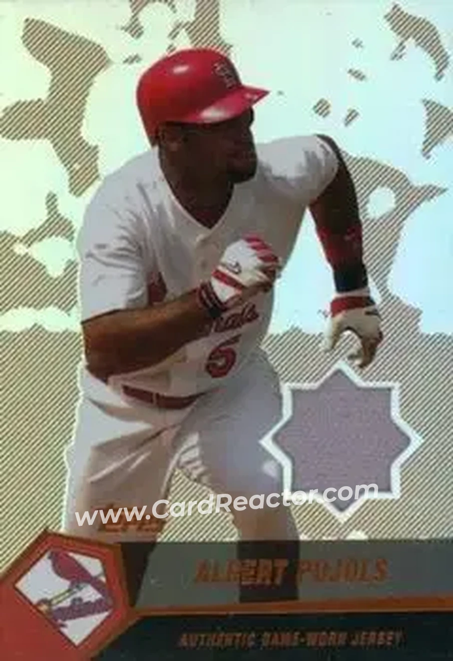 2004 Topps Clubhouse Collection - Copper Relics #AP - Albert Pujols - St. Louis Cardinals - Front
