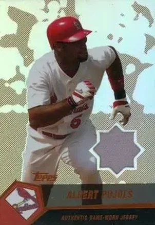 2004 Topps Clubhouse Collection - Copper Relics #AP - Albert Pujols - St. Louis Cardinals