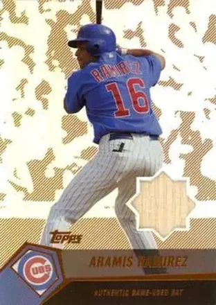 2004 Topps Clubhouse Collection - Copper Relics #ARA - Aramis Ramirez - Chicago Cubs