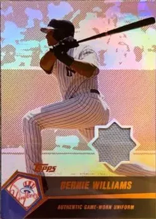 2004 Topps Clubhouse Collection - Copper Relics #BW - Bernie Williams - New York Yankees