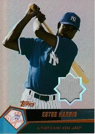 2004 Topps Clubhouse Collection - Copper Relics #EH - Estee Harris - New York Yankees