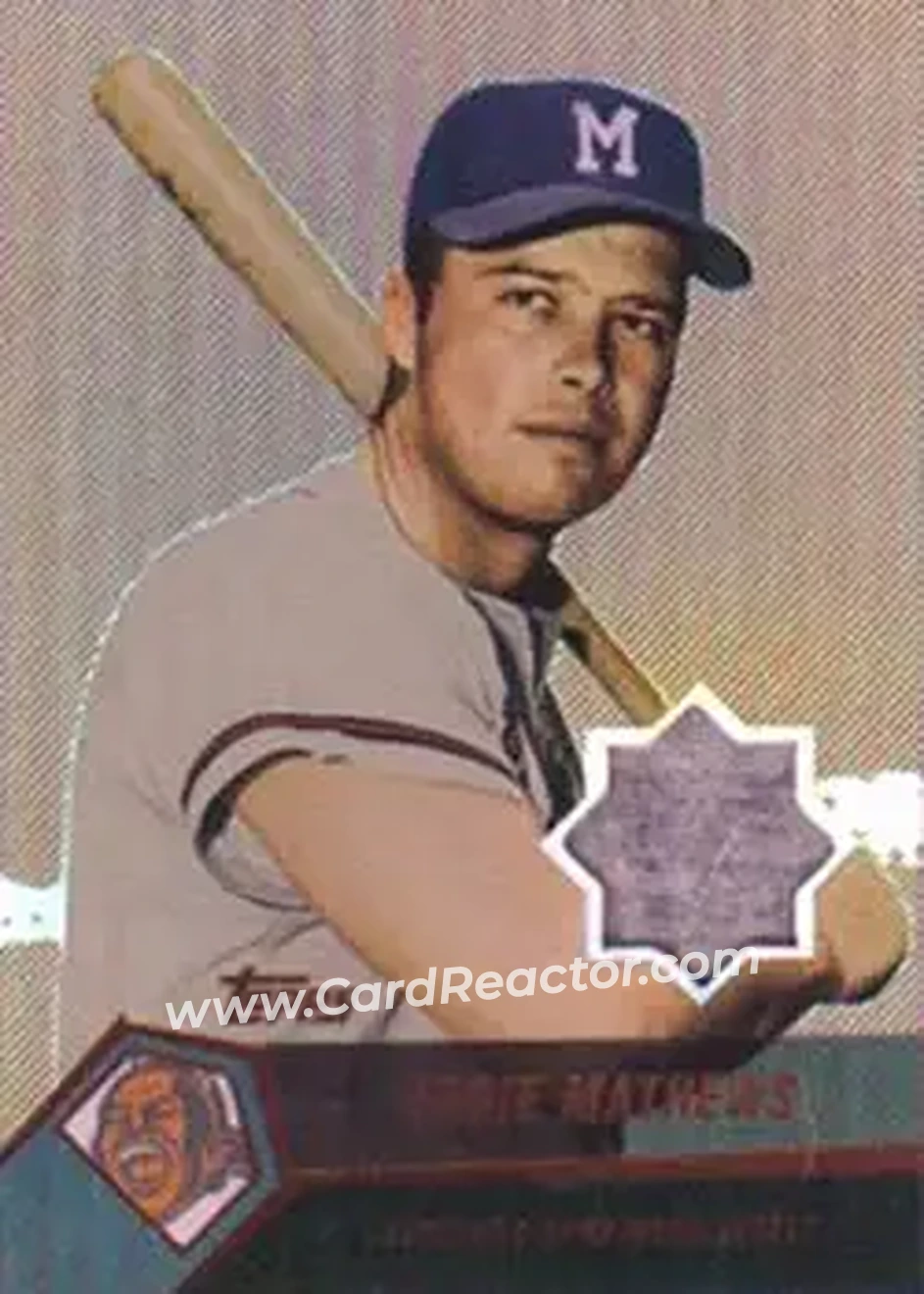2004 Topps Clubhouse Collection - Copper Relics #EM - Ed Mathews - Milwaukee Braves - Front