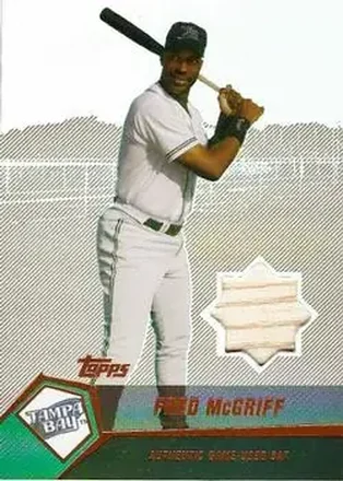 2004 Topps Clubhouse Collection - Copper Relics #FM - Fred McGriff - Tampa Bay Devil Rays