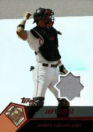 2004 Topps Clubhouse Collection - Copper Relics #JL - Javier Lopez - Baltimore Orioles