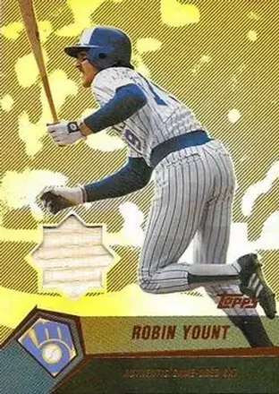 2004 Topps Clubhouse Collection - Copper Relics #RY - Robin Yount - Milwaukee Brewers
