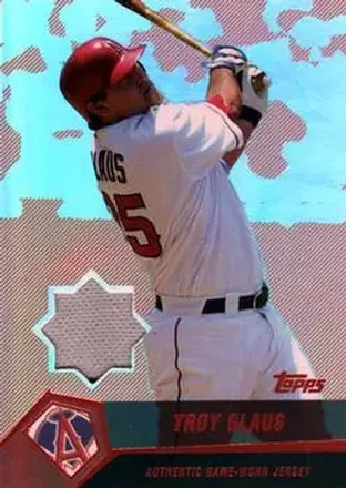 2004 Topps Clubhouse Collection - Copper Relics #TGL - Troy Glaus - Anaheim Angels
