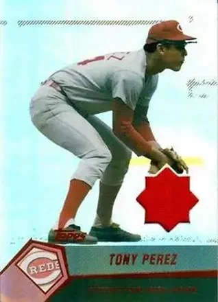 2004 Topps Clubhouse Collection - Copper Relics #TP - Tony Pérez - Cincinnati Reds