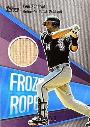 2004 Topps Clubhouse Collection - Frozen Ropes Relics #FR-PK - Paul Konerko - Chicago White Sox