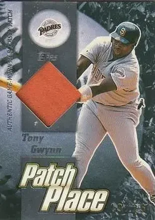 2004 Topps Clubhouse Collection - Patch Place Relics #PP-TG - Tony Gwynn - San Diego Padres