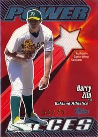 2004 Topps Clubhouse Collection feature card