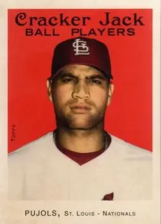 2004 Topps Cracker Jack #3 - Albert Pujols - St. Louis Cardinals