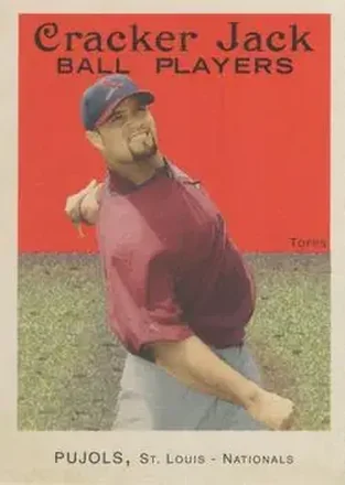 2004 Topps Cracker Jack #3b - Albert Pujols - St. Louis Cardinals