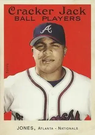 2004 Topps Cracker Jack #6 - Andruw Jones - Atlanta Braves