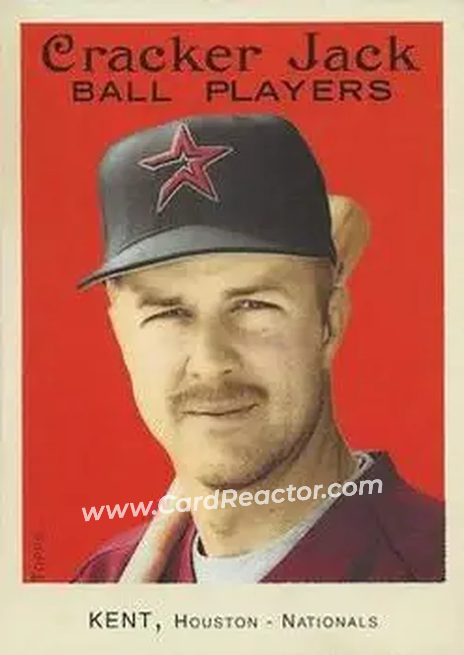 2004 Topps Cracker Jack #7 - Jeff Kent - Houston Astros - Front