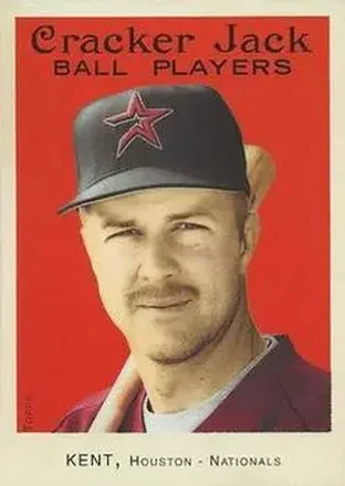 2004 Topps Cracker Jack #7 - Jeff Kent - Houston Astros