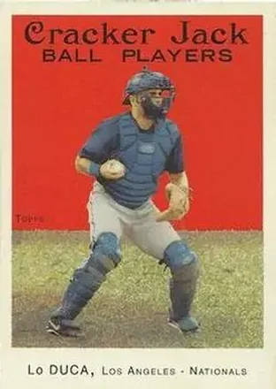2004 Topps Cracker Jack #21 - Paul Lo Duca - Los Angeles Dodgers