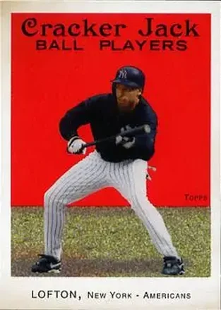 2004 Topps Cracker Jack #28 - Kenny Lofton - New York Yankees