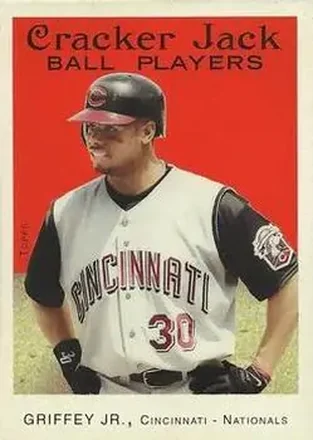 2004 Topps Cracker Jack #30 - Ken Griffey Jr. - Cincinnati Reds