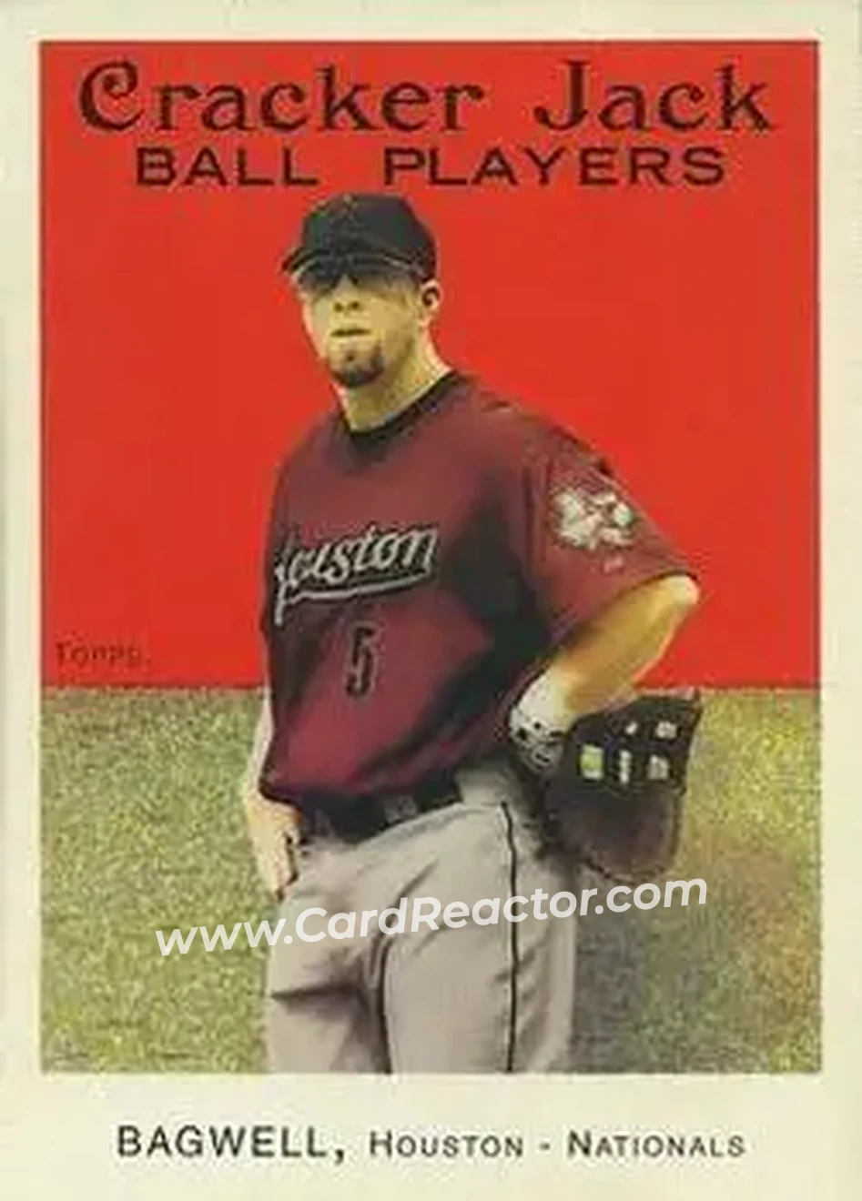 2004 Topps Cracker Jack #31 - Jeff Bagwell - Houston Astros - Front