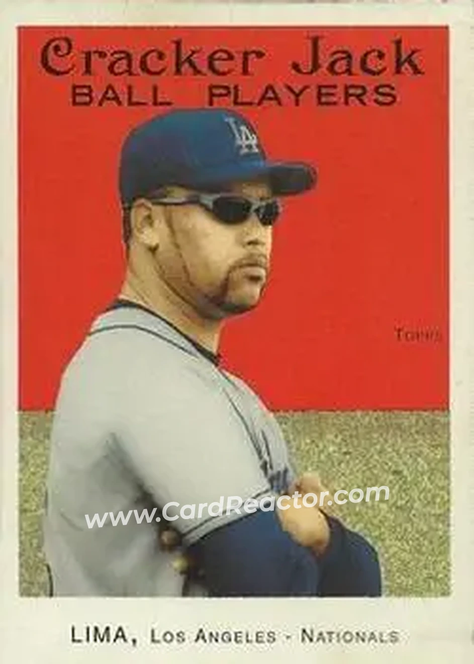 2004 Topps Cracker Jack #32 - Jose Lima - Los Angeles Dodgers - Front