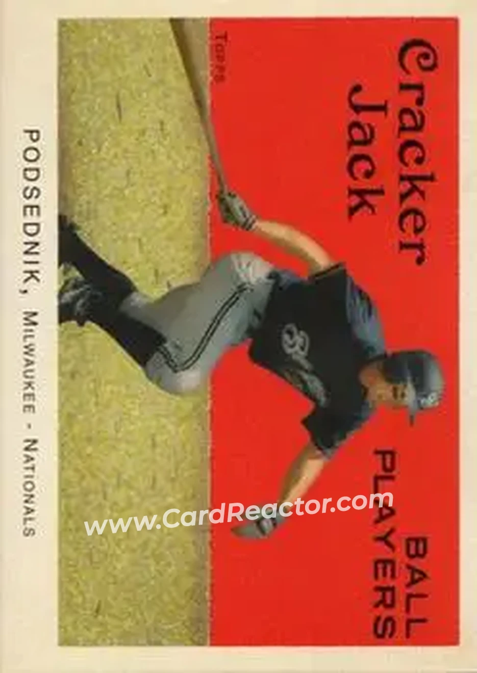 2004 Topps Cracker Jack #39 - Scott Podsednik - Milwaukee Brewers - Front