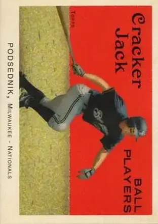 2004 Topps Cracker Jack #39 - Scott Podsednik - Milwaukee Brewers
