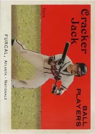 2004 Topps Cracker Jack #40 - Rafael Furcal - Atlanta Braves