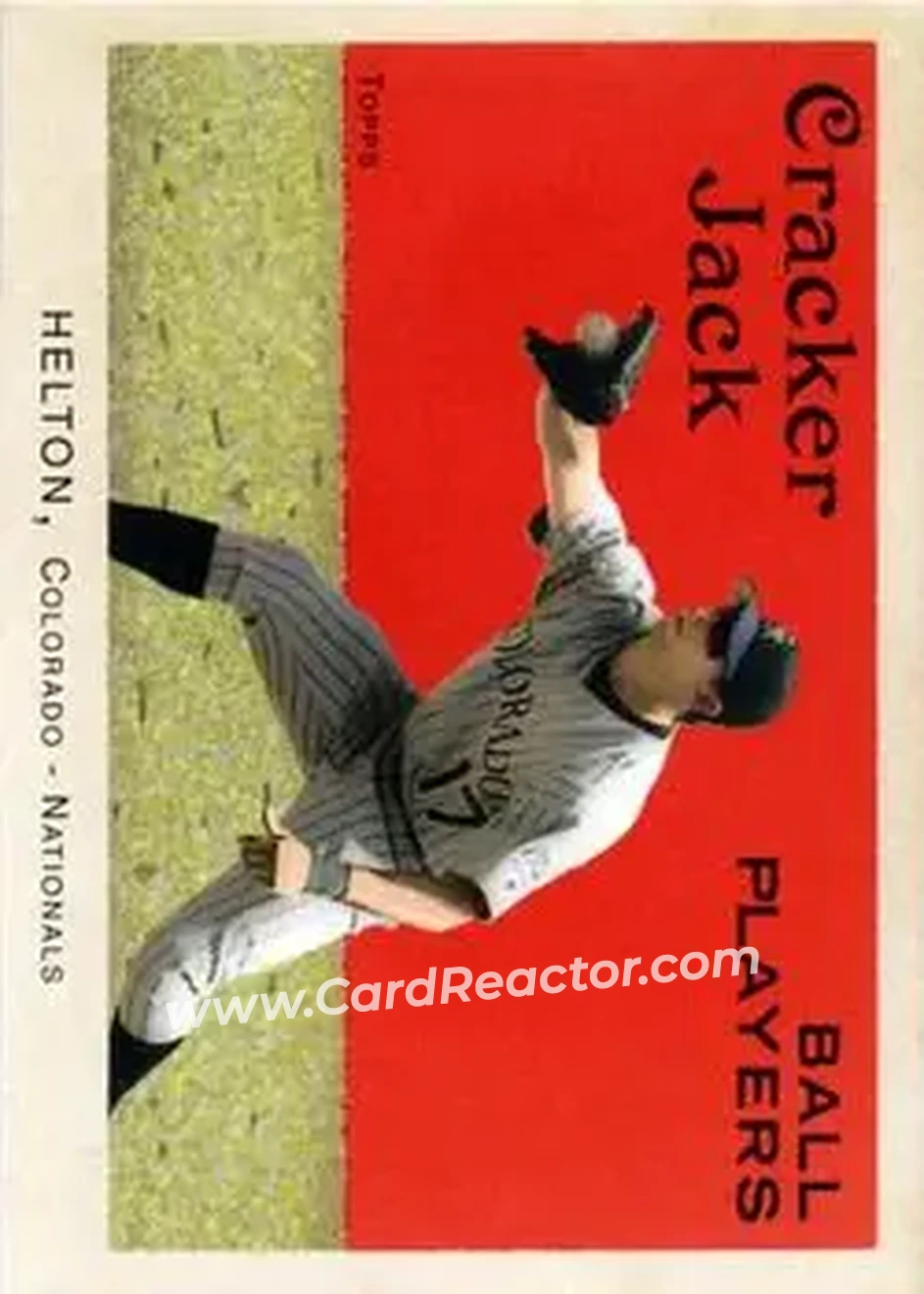 2004 Topps Cracker Jack #43 - Todd Helton - Colorado Rockies - Front
