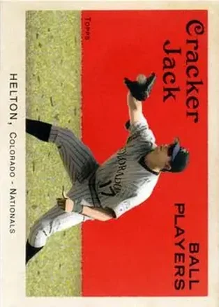 2004 Topps Cracker Jack #43 - Todd Helton - Colorado Rockies