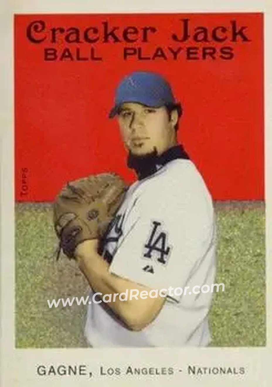 2004 Topps Cracker Jack #50 - Eric Gagne - Los Angeles Dodgers - Front