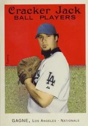 2004 Topps Cracker Jack #50 - Eric Gagne - Los Angeles Dodgers