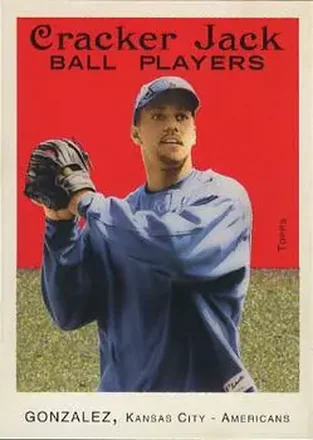 2004 Topps Cracker Jack #52 - Juan Gonzalez - Kansas City Royals