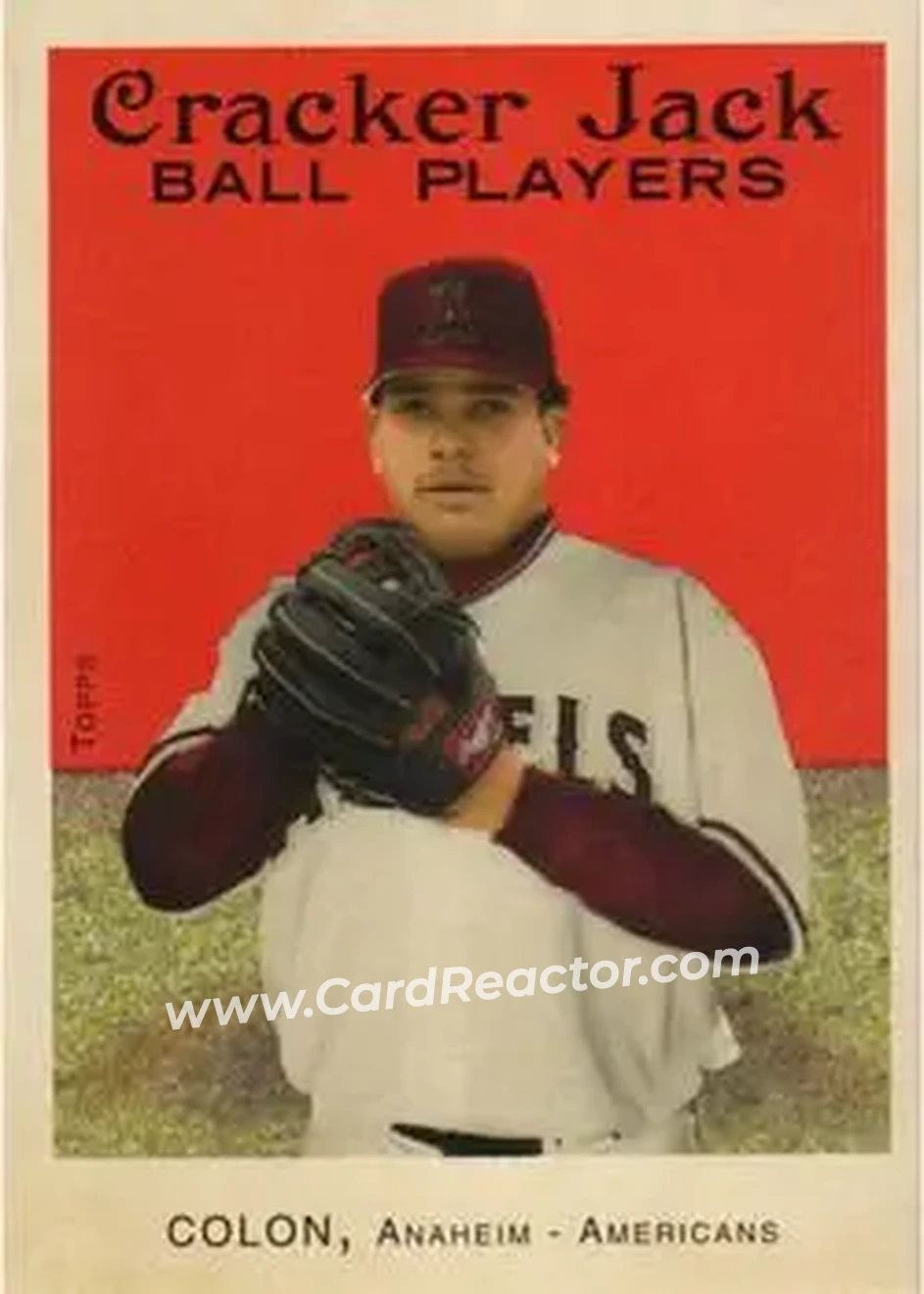 2004 Topps Cracker Jack #54 - Bartolo Colon - Anaheim Angels - Front