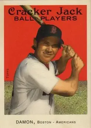 2004 Topps Cracker Jack #57 - Johnny Damon - Boston Red Sox