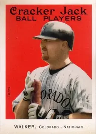 2004 Topps Cracker Jack #58 - Larry Walker - Colorado Rockies