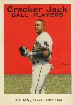 2004 Topps Cracker Jack #59 - Brian Jordan - Texas Rangers