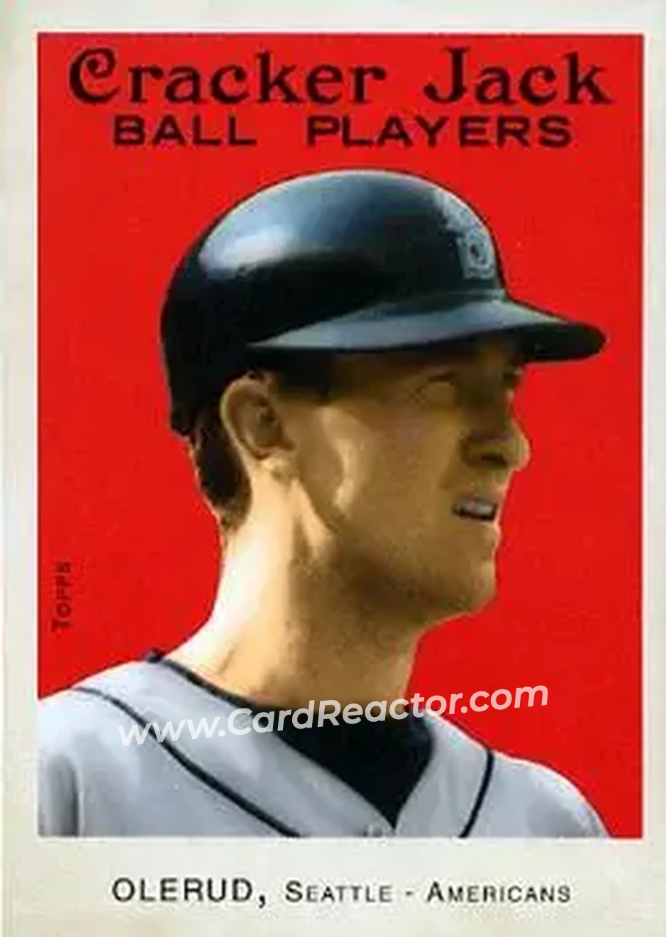 2004 Topps Cracker Jack #64 - John Olerud - Seattle Mariners - Front