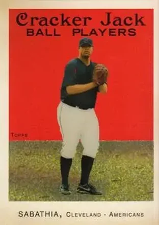 2004 Topps Cracker Jack #67 - CC Sabathia - Cleveland Indians
