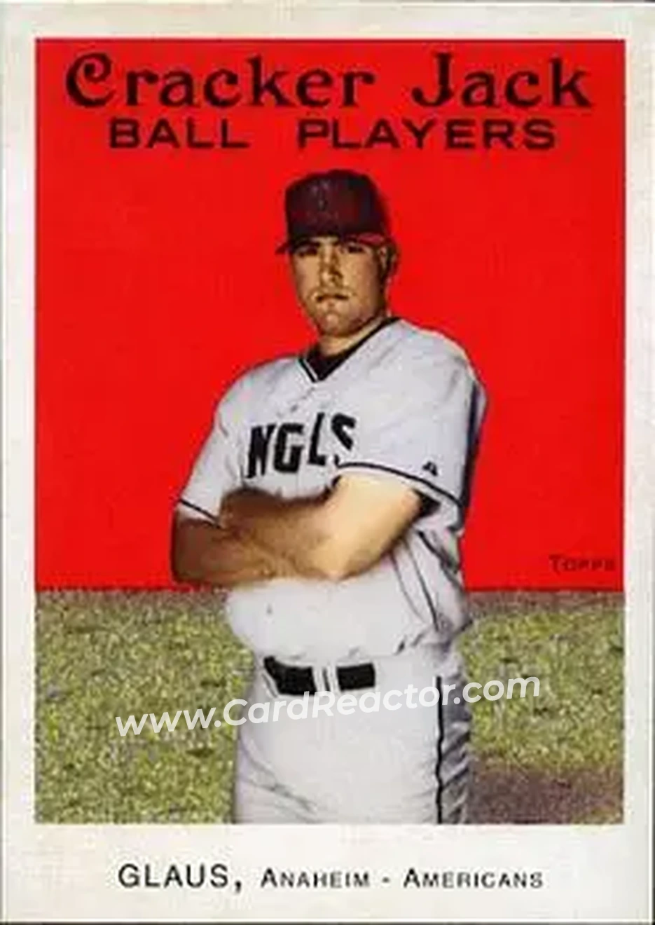 2004 Topps Cracker Jack #69 - Troy Glaus - Anaheim Angels - Front