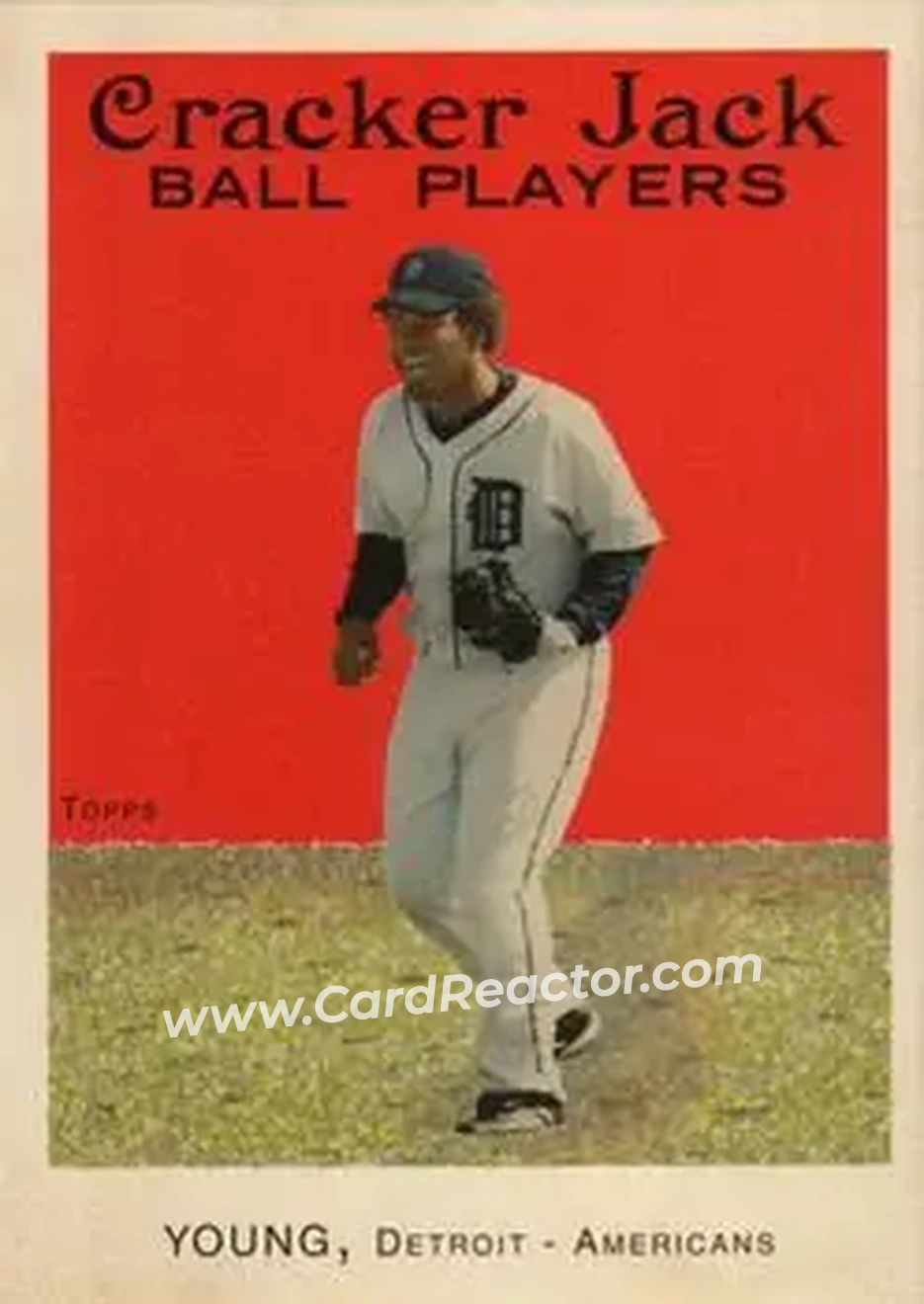 2004 Topps Cracker Jack #73 - Dmitri Young - Detroit Tigers - Front
