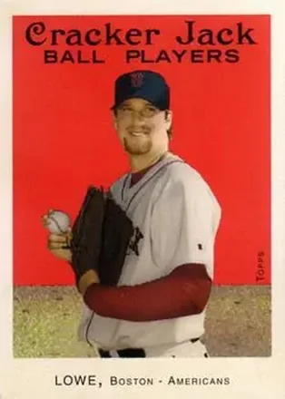 2004 Topps Cracker Jack #78 - Derek Lowe - Boston Red Sox