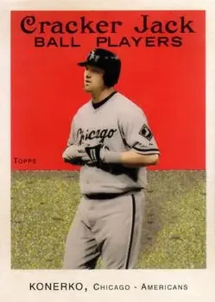 2004 Topps Cracker Jack #79 - Paul Konerko - Chicago White Sox