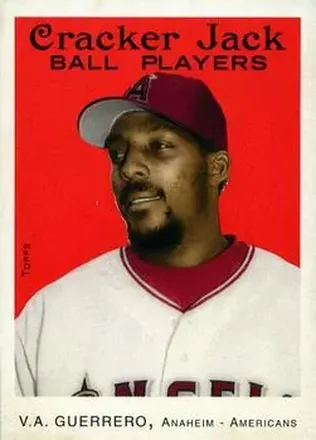 2004 Topps Cracker Jack #81 - Vladimir Guerrero - Anaheim Angels