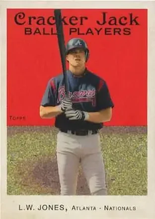 2004 Topps Cracker Jack #84 - Chipper Jones - Atlanta Braves