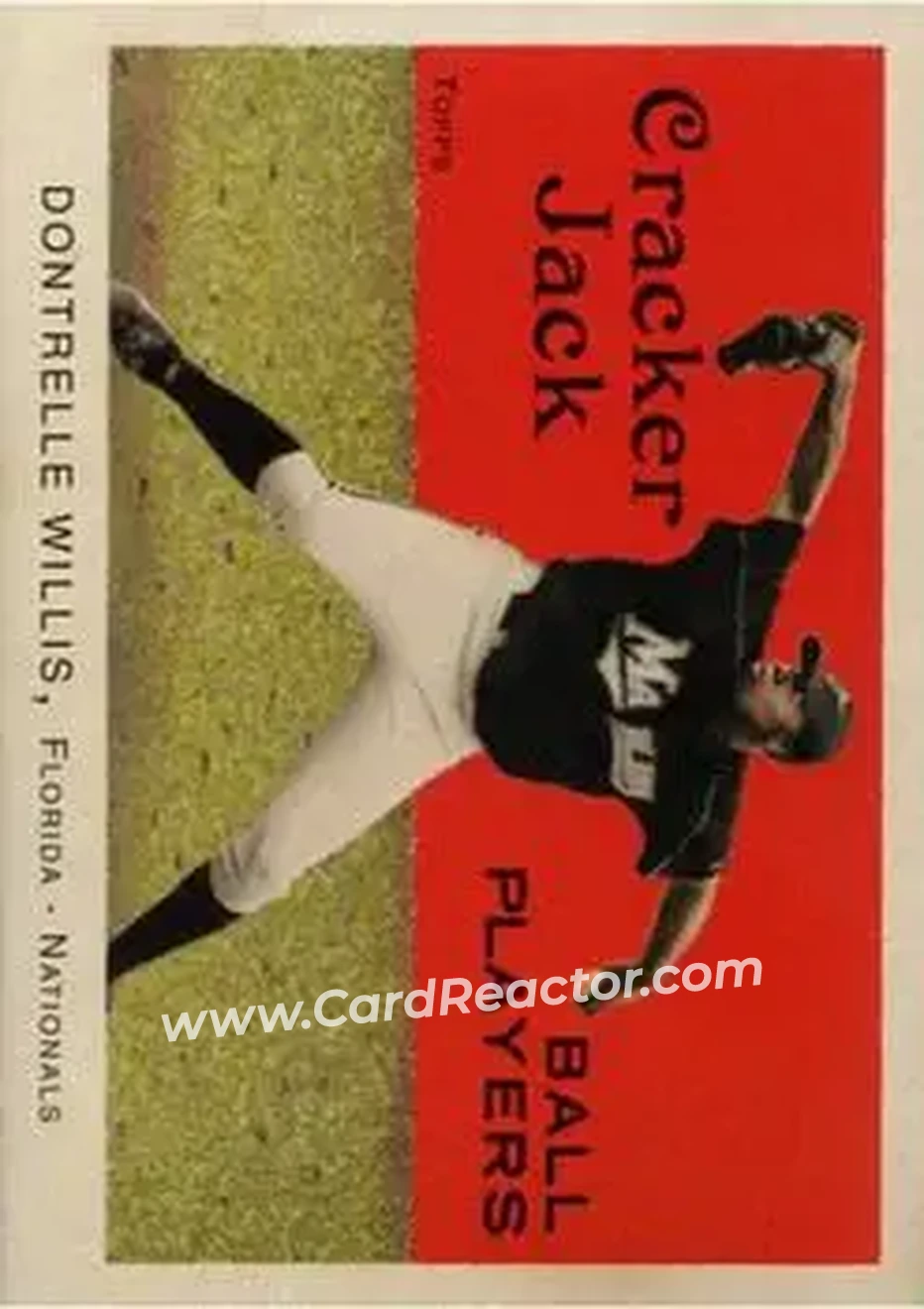 2004 Topps Cracker Jack #90 - Dontrelle Willis - Florida Marlins - Front